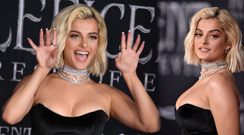 Bebe Rexha – Big Cleavage at “Maleficent: Mistress of Evil” Premiere in Los Angeles