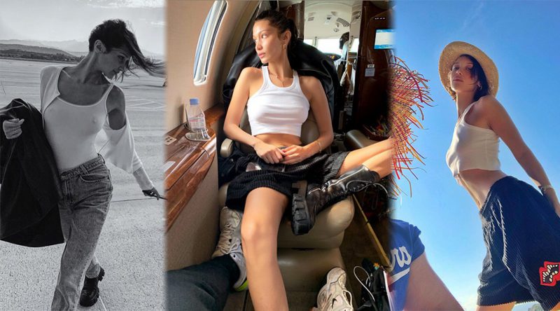 Bella Hadid – Sexy See-Through Photoshoot