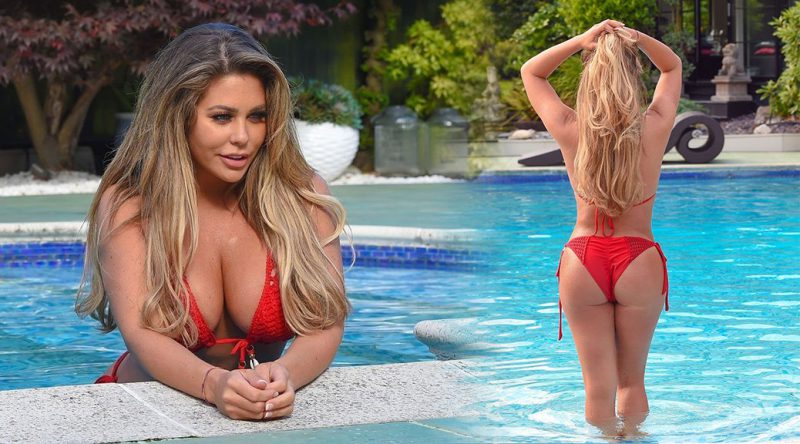 Bianca Gascoigne – Bikini Photoshoot in Greece