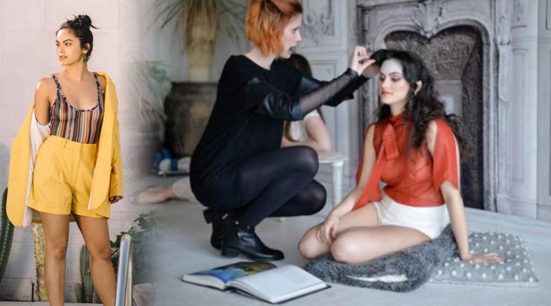 Camila Mendes – Nylon Magazine Braless See-Through Photoshoot