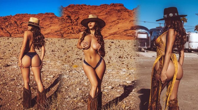 Demi Rose Mawby – Topless Covered Photoshoot