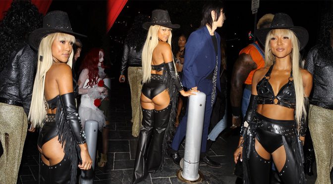 Karrueche Tran – Sexy Ass at Highlight Room in Hollywood