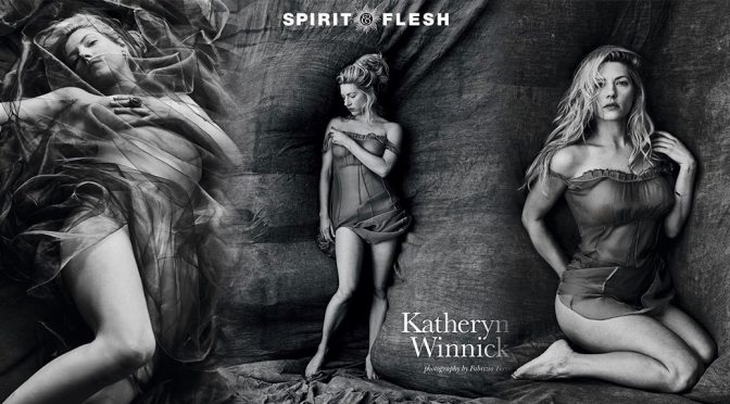 Katheryn Winnick – Spirit & Flesh Magazine Braless Photoshoot