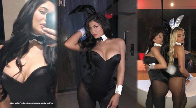 Kylie Jenner – Sexy Playboy Bunny Video and Photoshoot