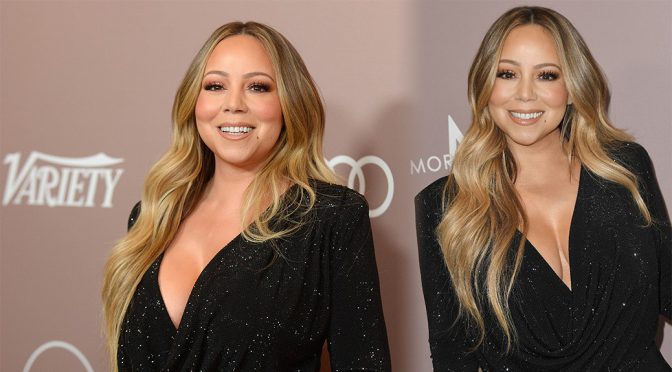 Mariah Carey – Sexy Cleavage at Variety’s 2019 Power of Women: Los Angeles