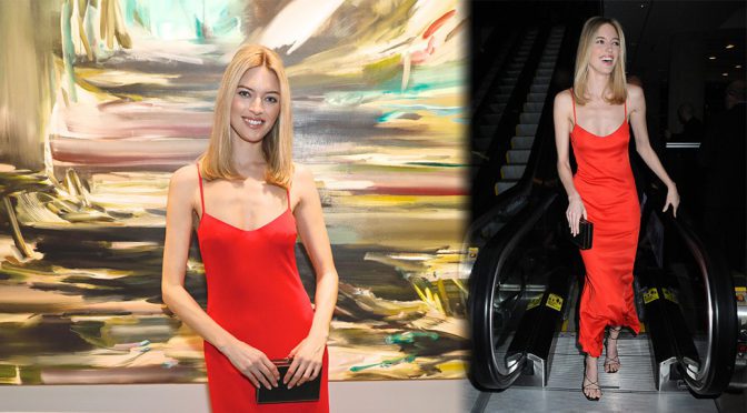 Martha Hunt – Academy Of Arts Take Home A Nude Art Party & Auction