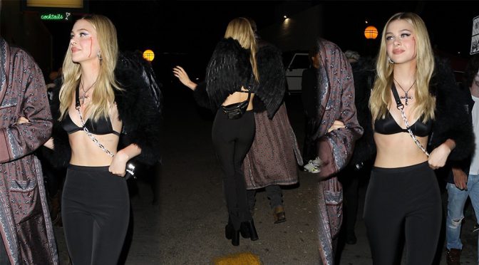 Nicola Peltz – Drake’s Birthday Party at “Delilah” in West Hollywood