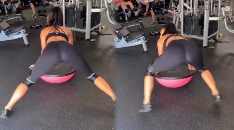 Nicole Scherzinger – Sexy Workout Video