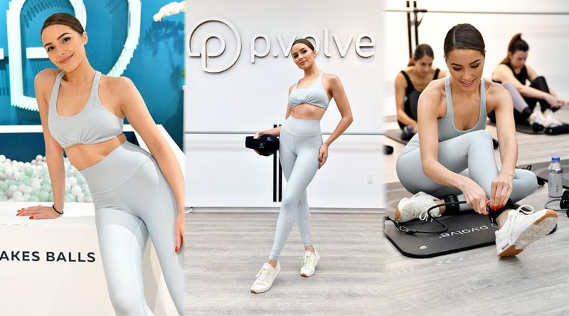 Olivia Culpo – P.volve’s NYC Studio Opening