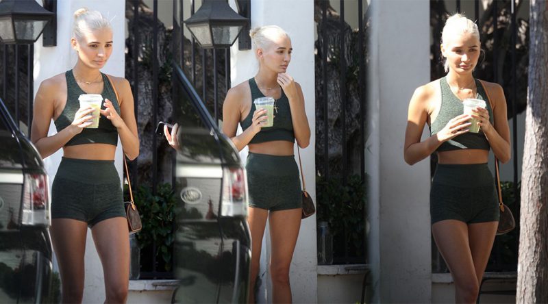 Pia Mia Perez – Sexy Candids at Gracias Madre in West Hollywood