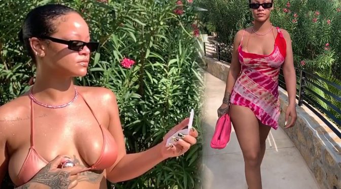 Rihanna Sexy Big Boobs Video