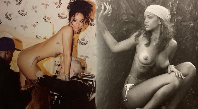 Rihanna – Autobiographical Photography Book Topless Pictures