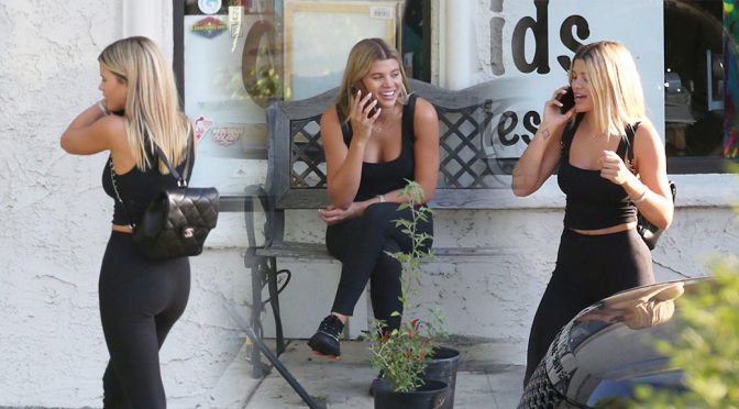 Sofia Richie – Sexy Candids at Graphaids in Calabasas
