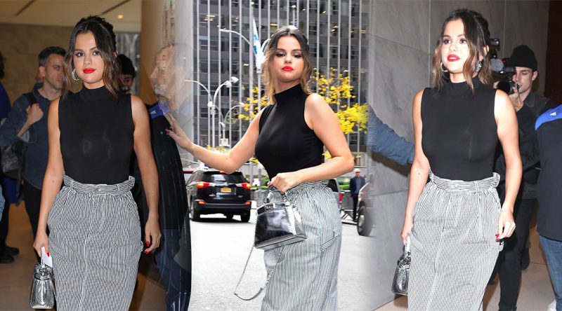 Selena Gomez – Sexy Candids at SiriusXM Studios in New York
