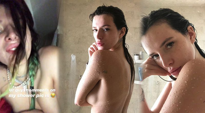 Bella Thorne – Naked in Shower Photoshoot