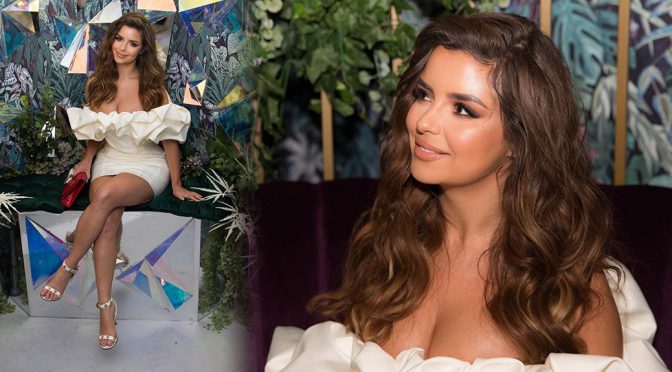 Demi Rose Mawby – Sexy Curvy Body at Feya Cafe Launch Party in London