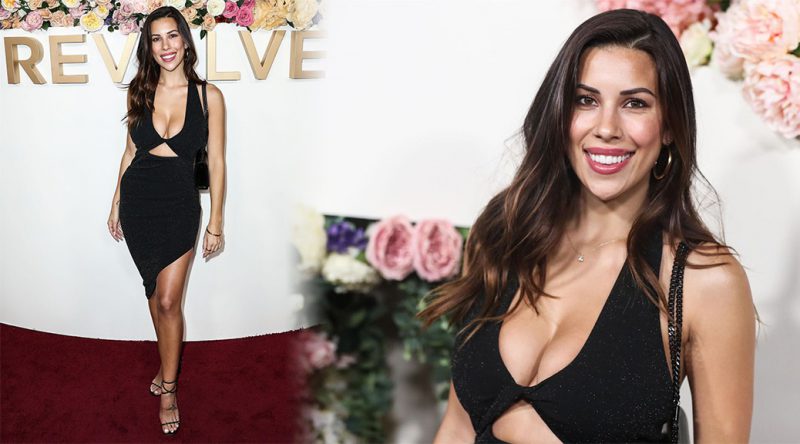 Devin Brugman – Big Cleavage in Black Dress at 3rd Annual #REVOLVEawards in Hollywood