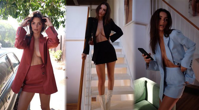 Emily Ratajkowski – Inamorata Body Braless Photoshoot (November 2019)
