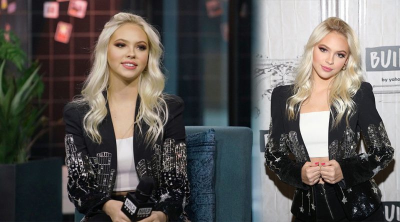 Jordyn Jones – Sexy at AOL Build in New York