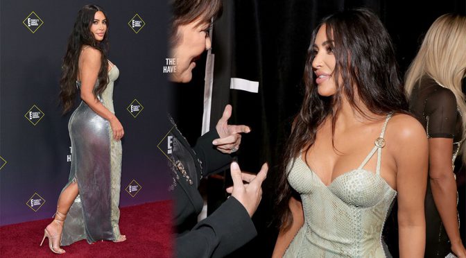 Kim Kardashian – E! People’s Choice Awards in Santa Monica