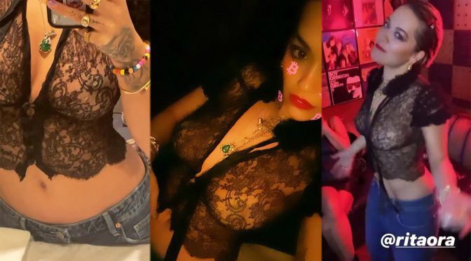 Rita Ora – Braless Bouncing Boobs Video