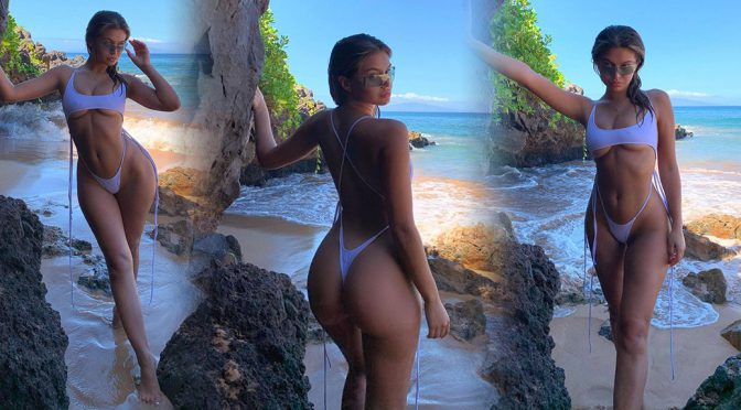 Sofia Jamora – Sexy Thong BIkini Photoshoot