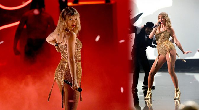 Taylor Swift – Sexy Ass and Legs at 2019 American Music Awards in Los Angeles