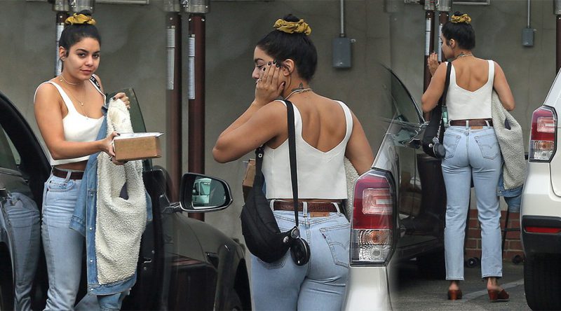 Vanessa Hudgens – Sexy Ass in Jeans Out Los Angeles