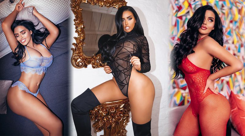 Abigail Ratchford – Sexy Breasts in SHeer Lingerie Photoshoot