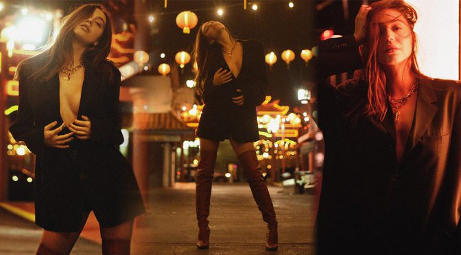 Alexis Ren – Sexy Braless Photoshoot by Melissa Cartagena