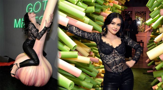 Ariel Winter – Sexy Cleavage at Dumpling & Associates Pop-Up Art Exhibition in Los Angeles