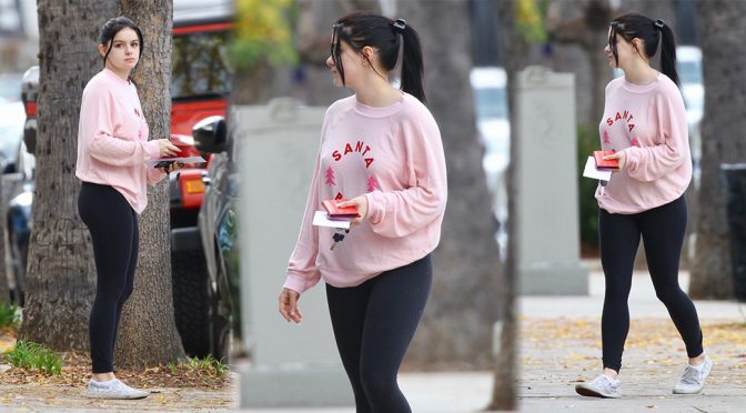 Ariel Winter – Sexy in Leggings at Hot Yoga Class in Studio City