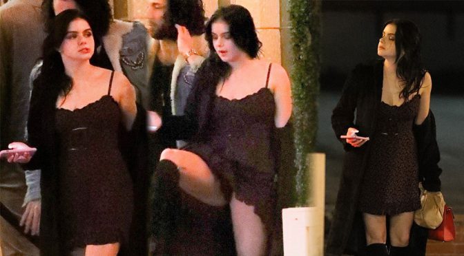 Ariel Winter – Sexy Upskirt at Delilah in West Hollywood