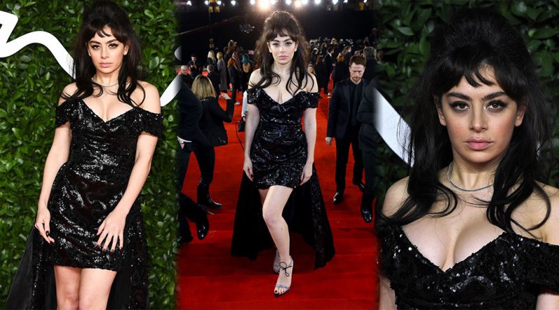 Charli XCX – Sexy Legs and Big Cleavage at Fashion Awards 2019 in London