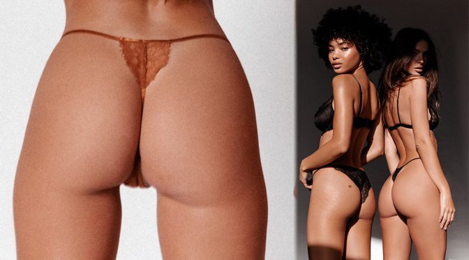 Emily Ratajkowski – Perfect Ass for Inamorata Baxter Bra Photoshoot