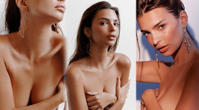 Emily Ratajkowski – Sexy Topless Photoshoot for Inamorata Jewelry