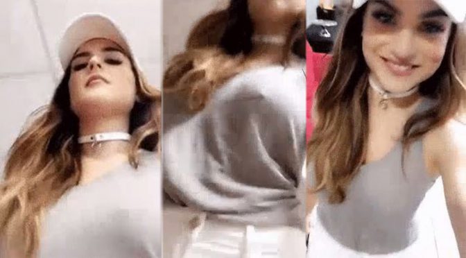 Joanna Levesque – Braless Sexy Breasts Video