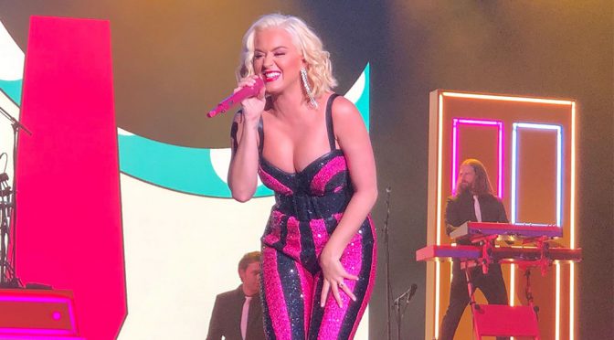 Katy Perry – Sexy Big Boobs at Qatar live show in Doha