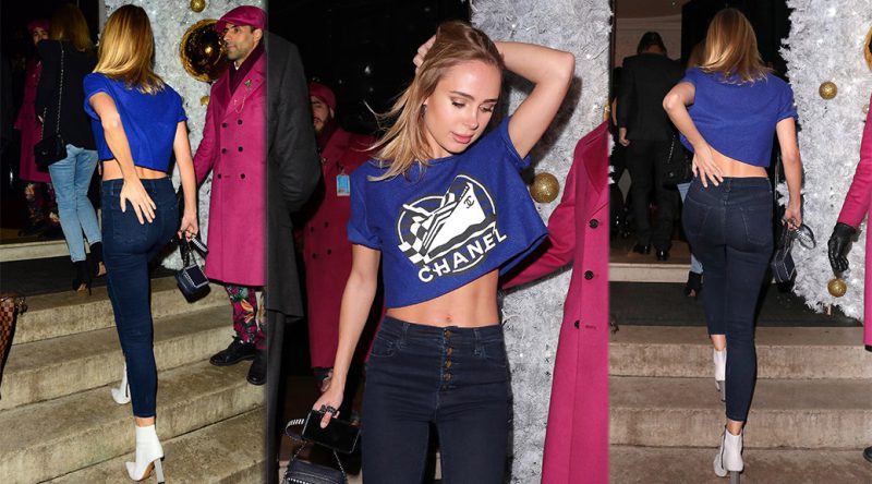 Kimberley Garner – Sexy Ass in Jeans at Annabel’s in London