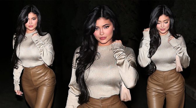Kylie Jenner – Sexy Busty Candids out in Beverly Hills