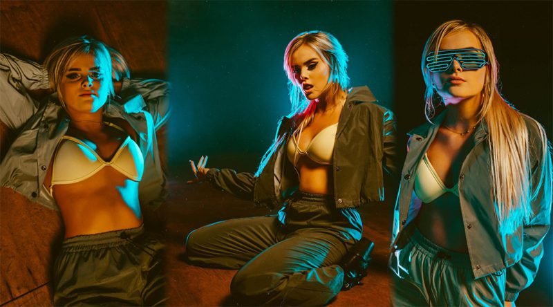 Mia Diaz – Sexy in Bra “RITMO” Promo Photoshoot