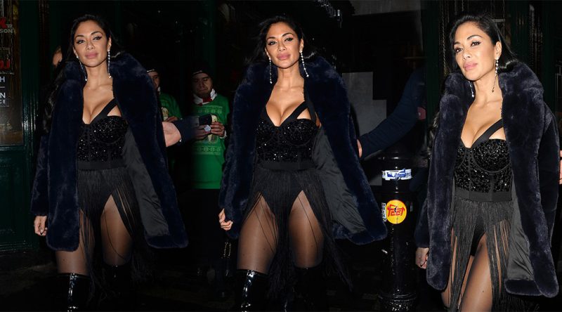 Nicole Scherzinger – Sexy Big Boobs at Boulevard Theatre in London