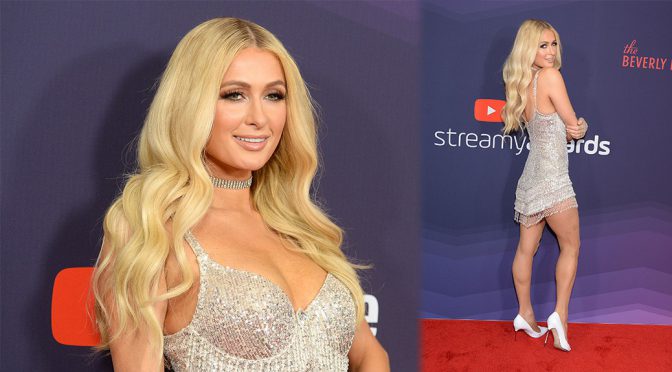 Paris Hilton – Sexy Legs at Streamy Awards in Los Angeles