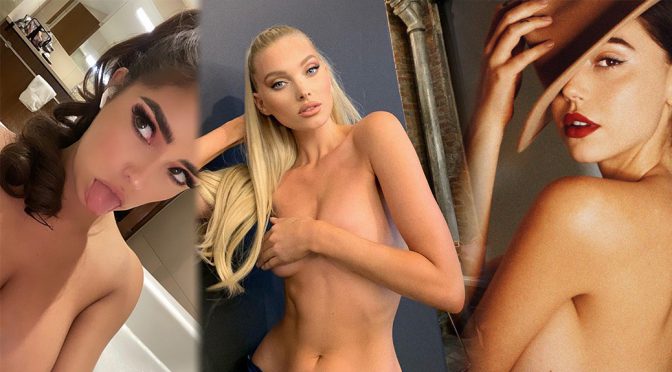 Elsa Hosk’s Topless Boobs and Other Celebrities in a Weekly Instagram/Twitter Roundup