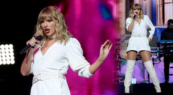 Taylor Swift – Sexy Legs at Capital FM Jingle Bell Ball in London