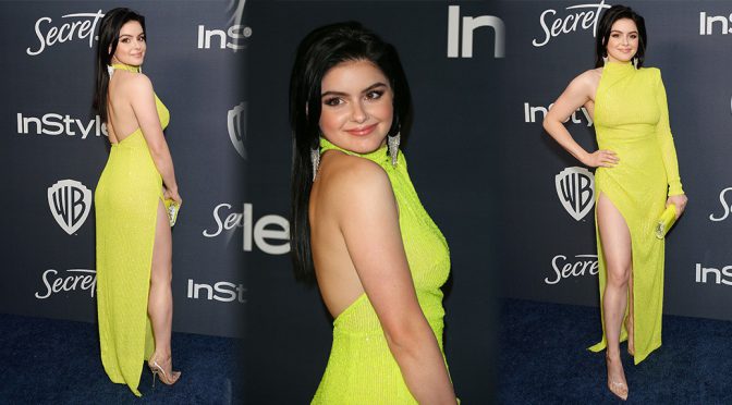 Ariel Winter – Sexy Legs at  Golden Globe After Party in Beverly Hills