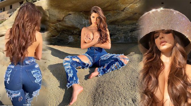 Demi Rose Mawby – HUge Boobs in Topless VIdeo