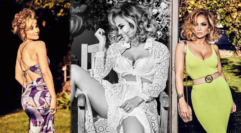 Jennifer Lopez – Sexy Ass and Boobs in Guess Girl Spring Campaign 2020