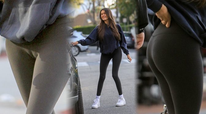 Madison Beer – Sexy Ass and Camel-Toe in Leggings out in West Hollywood