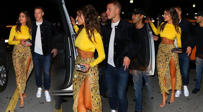 Olivia Culpo – Sexy Legs at Prime One Twelve in Miami